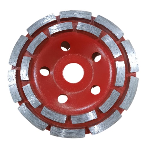 Алмазная чашка ROBUST  Industrial RED двухрядная 125
