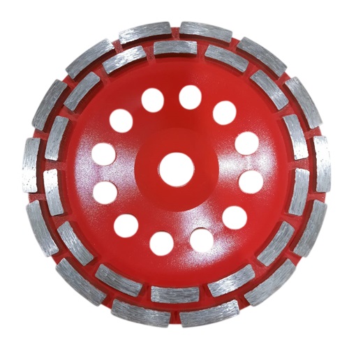Алмазная чашка ROBUST  Industrial RED двухрядная 180
